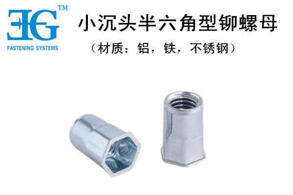 小沉頭半六角型