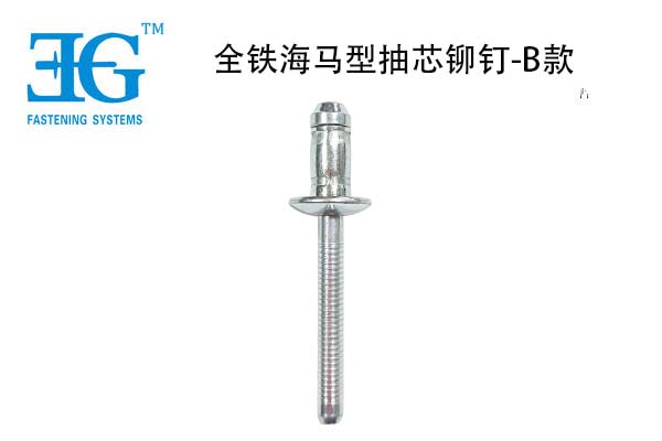 全鐵海馬型抽芯鉚釘-B款